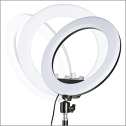 напольный кольцевой led светильник "Эра" LRT-1010 Kit MoonLight 10" - регулировка наклона