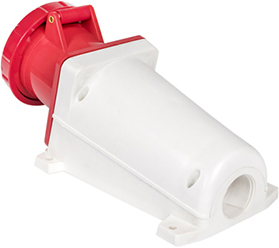 розетка силовая стационарная 135 3Р+РЕ+N EKF - внешний вид