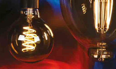 филаментные лампы Gauss с резьбовым цоколем, необычными колбами и особенным расположением светодиодных нитей