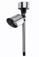 Светильник грунтовый свд на солнечной батарее алюминий серебро 375мм IP44 