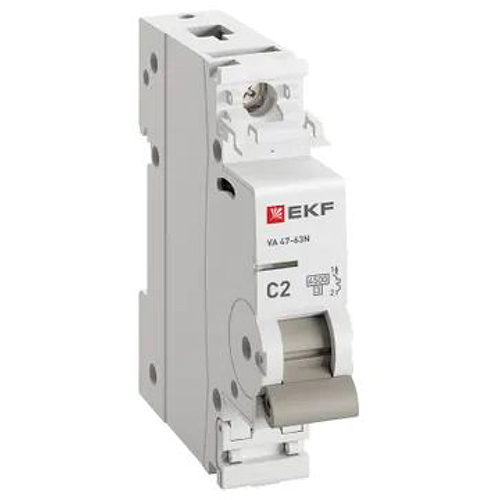 Автомат 1Р 2А C 4,5кА ВА47-63N EKF PROxima