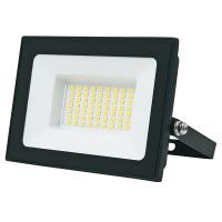 Прожектор свд 30Вт 6500К 3000лм черный IP65 120° низковольтный Uniel 12/24/36 AC/DC