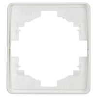 MIELE ROUND Рамка 1-постовая белая KRANZ