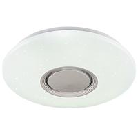 Светильник настенно-потолочный свд 72Вт 3000-6400К 5040лм круг белый пульт ДУ музыкальн. RGB подсв