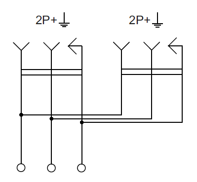 Глори сосна розетка открытая 2-мест заземление IP20 