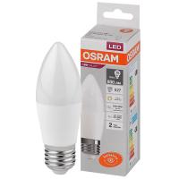 Лампа свеча свд Е27 10Вт 3000К 800лм B39 матовая Osram LED Value