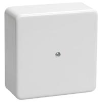 Коробка клеммная 100*100*44 квадрат белый IP20 IEK