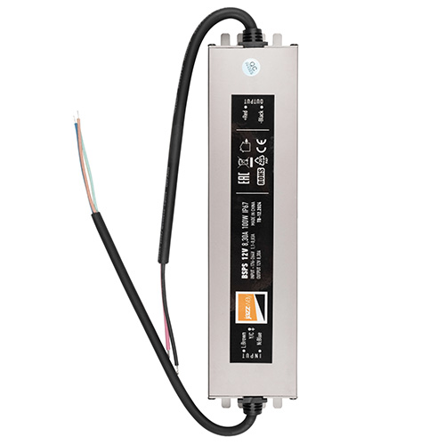 Блок питания 12В 100Вт IP67 Jazzway 