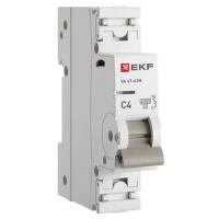 Автомат 1Р 4А C 6кА ВА47-63N EKF PROxima 