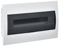 Корпус пластиковый ЩРВ-П-18 черн. прозр. дверь IP41 GENERICA