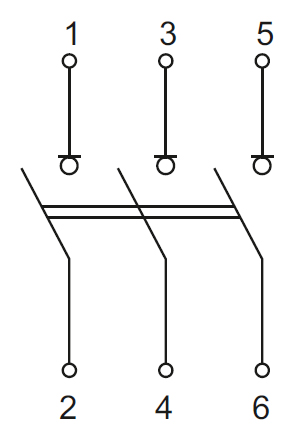 Выключатель нагрузки 3Р 20А ВН-32 IEK