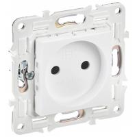 SKANDY Роз. без з/к/ш 10А SK-R02W арк. бел. IEK