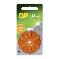 Батарейка дисковая ZA13 BL6 GP