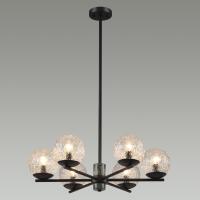 Светильник потолочный (люстра) 6*40Вт Е14 черный