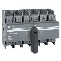 Рубильник 3Р 40А TwinBlock EKF  реверсивный