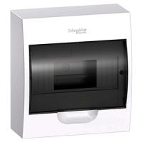 Бокс 8мод навесной белый прозрачная дверь IP40 Easy9 Schneider Electric 