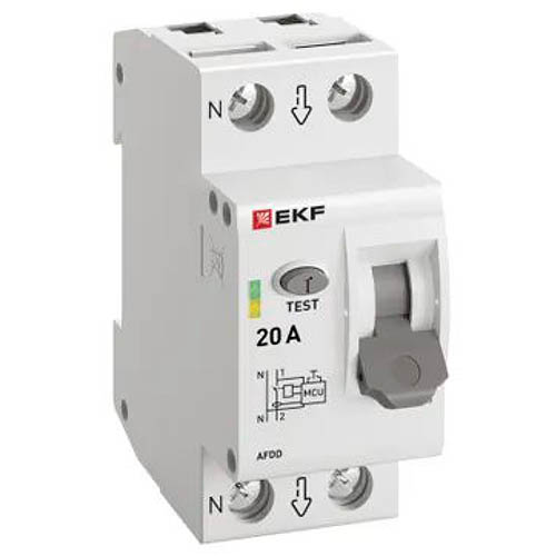 Устройство защиты от дугового пробоя (УЗДП) 1P+N 20А EKF PROxima