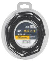 Трубка ТУТнг-LS 4/2мм черный 2м инд.упаковка IEK