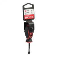 Отвертка шлицевая SL 6,5*38мм EKF Master