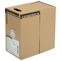 UTP 4*2*0,5 Cat5e серый поливинилхлорид (пвх) кабель внутренний коробка(305м)24AWG РЕЕСТР РПП GENERI