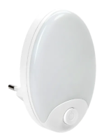 Ночник свд 1Вт белый с выключателем 3000К/4000К/6000К