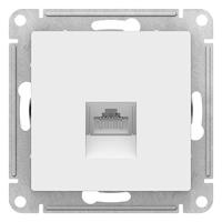 AtlasDesign белый розетка RJ45 скрытая 1-ая  