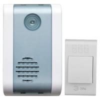 Звонок беспроводной открытая белый/синий IP20 С31 ЭРА 32 мелодии