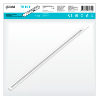 Шинопровод накладной однофазный 1000мм белый Gauss 