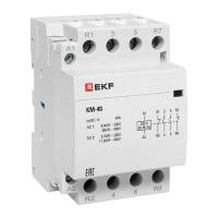 Контактор модульный 40А 230В 2НО 2НЗ 3мод КМ EKF PROxima