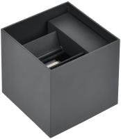 Светильник настенный свд 6Вт 4000К лм IP65 серый металл IEK 