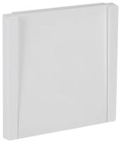 Фортепиано белый переключатель перекрестный 1кл скрытая 10А IP20 