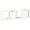 Стокгольм белый/шампань рамка 4-ая универсально 