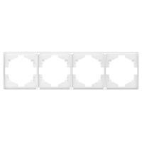 Миле Раунд белый рамка 4-ая универсально 