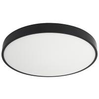 Светильник настенно-потолочный свд 40Вт 5000К 3038лм круг черный 