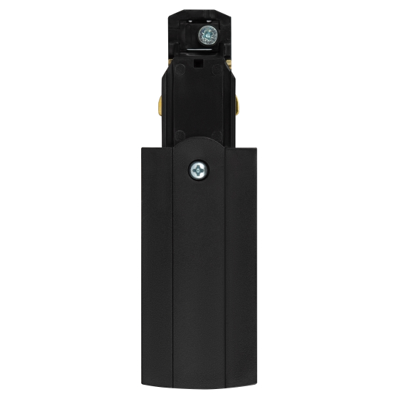 Ввод питания ЭРА STR-30-B-CN-PL типа PL для трехфазного шинопровода левый черный