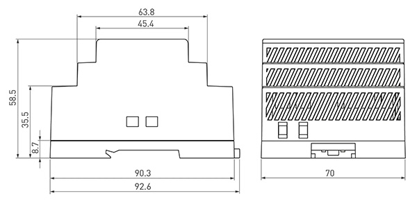 Блок питания 24В 100Вт IP20 Arlight DIN-рейка