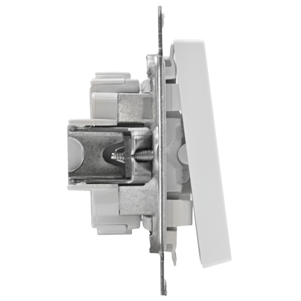 AtlasDesign белый выключатель 3кл скрытая 10А IP20 