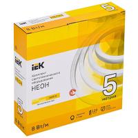 Неон 220В 8Вт/м 120свд/м 3000К 2835 IP65 IEK комплект 5 м