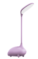 Светильник настольный свд 5Вт 2700-6500К 330лм розовый подставка диммер сенсор аккумулятор Gauss