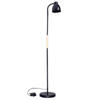 Торшер 1*60Вт E27 черный металл