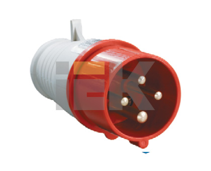 Вилка силовая переносная 16А 3P+PE IP44 ССИ-014 IEK