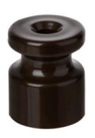 Изолятор пластик коричневый PlexUp 100шт