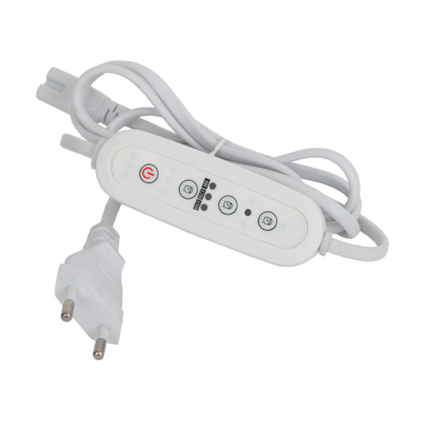 Таймер с вилкой и разъемом 3 pin для фитосветильника (цикл 9-12-15ч) 150Вт 220В шнур 1,5м ЭРА