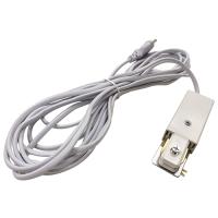 Ввод питания для однофазного трека белый (шнур с вилкой) Ledvance