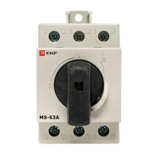 Рубильник модульный MS-63A 3P на DIN-рейку EKF