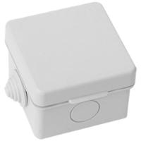 Коробка 65*65*40 квадрат серый IP54 PlexUp
