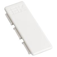 Соединитель на стык для крышки 80*40мм белый IEK Праймер