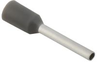 Наконечник-гильза 0,75-10 изолированный серый НШВИ IEK 20шт