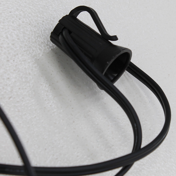 Гирлянда Белт-лайт 5м, E14, шаг 50см, 10 патронов, черный, IP44