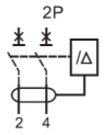 Дифавтомат 2Р 63А C 300мА 4,5кА ДИФ-101 7мод Schneider Electric